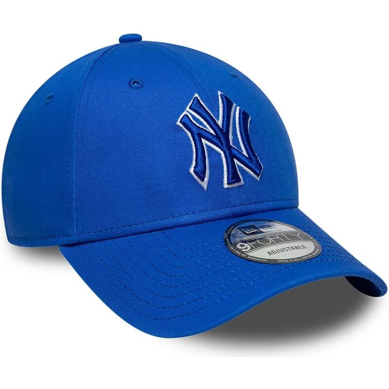 mutzen-gebogen-blau-verstellbares-band-9forty-team-outline-der-new-york-yankees-mlb-von-new-era mutzen-gebogen-blau-verstellbares-band-9forty-team-outline-der-new-york-yankees-mlb-von-new-era