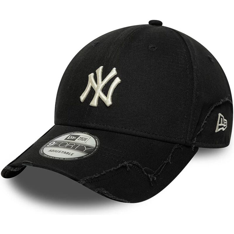 mutzen-gebogen-schwarz-verstellbares-band-9forty-stitched-der-new-york-yankees-mlb-von-new-era mutzen-gebogen-schwarz-verstellbares-band-9forty-stitched-der-new-york-yankees-mlb-von-new-era