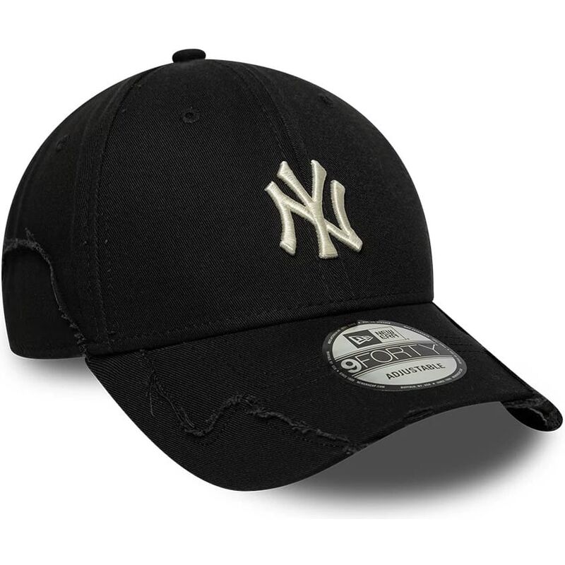 mutzen-gebogen-schwarz-verstellbares-band-9forty-stitched-der-new-york-yankees-mlb-von-new-era mutzen-gebogen-schwarz-verstellbares-band-9forty-stitched-der-new-york-yankees-mlb-von-new-era