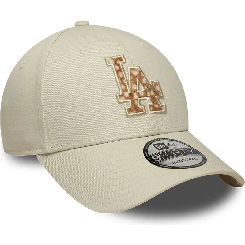 mutzen-gebogen-beige-verstellbares-band-9forty-faux-pony-infill-der-los-angeles-dodgers-mlb-von-new-era mutzen-gebogen-beige-verstellbares-band-9forty-faux-pony-infill-der-los-angeles-dodgers-mlb-von-new-era