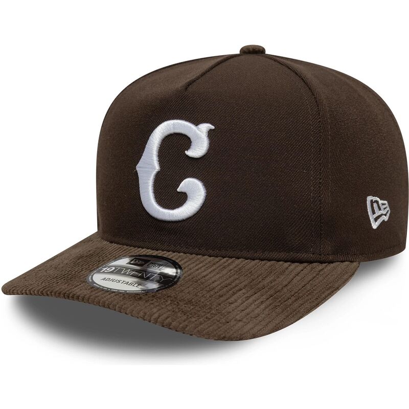 mutzen-gebogen-braun-snapback-19twenty-cooperstown-cord-der-chicago-cubs-mlb-von-new-era