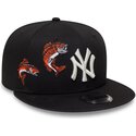 mutzen-flach-schwarz-snapback-9fifty-outdoor-icon-der-new-york-yankees-mlb-von-new-era