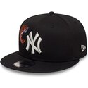 mutzen-flach-schwarz-snapback-9fifty-outdoor-icon-der-new-york-yankees-mlb-von-new-era