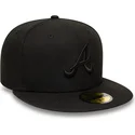 mutzen-flach-schwarz-angepasst-59fifty-der-atlanta-braves-mlb-von-new-era