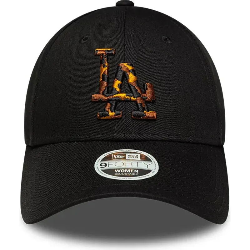mutzen-gebogen-schwarz-verstellbares-band-9forty-tort-infill-der-los-angeles-dodgers-mlb-von-new-era