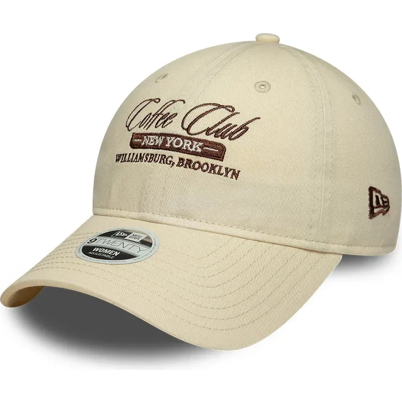 mutzen-gebogen-beige-verstellbares-band-9twenty-coffee-club-von-new-era mutzen-gebogen-beige-verstellbares-band-9twenty-coffee-club-von-new-era