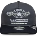 mutzen-gebogen-grau-snapback-19twenty-graphic-der-los-angeles-dodgers-mlb-von-new-era