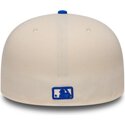 mutzen-flach-beige-angepasst-59fifty-league-essential-der-new-york-yankees-mlb-von-new-era