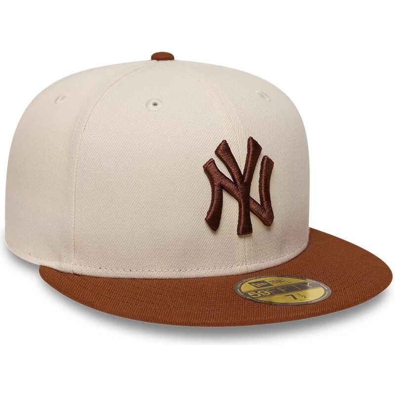 mutzen-flach-braun-angepasst-59fifty-league-essential-der-new-york-yankees-mlb-von-new-era mutzen-flach-braun-angepasst-59fifty-league-essential-der-new-york-yankees-mlb-von-new-era