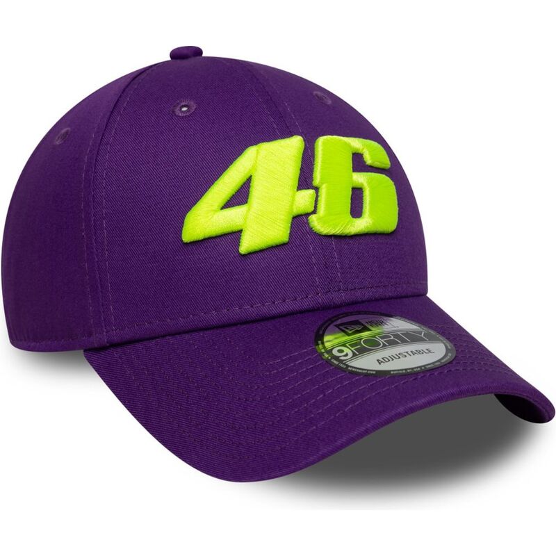 mutzen-gebogen-violett-verstellbares-band-9forty-wordmark-der-valentino-rossi-vr46-motogp-von-new-era mutzen-gebogen-violett-verstellbares-band-9forty-wordmark-der-valentino-rossi-vr46-motogp-von-new-era