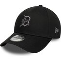 mutzen-gebogen-schwarz-verstellbares-band-9forty-league-essential-der-detroit-tigers-mlb-von-new-era