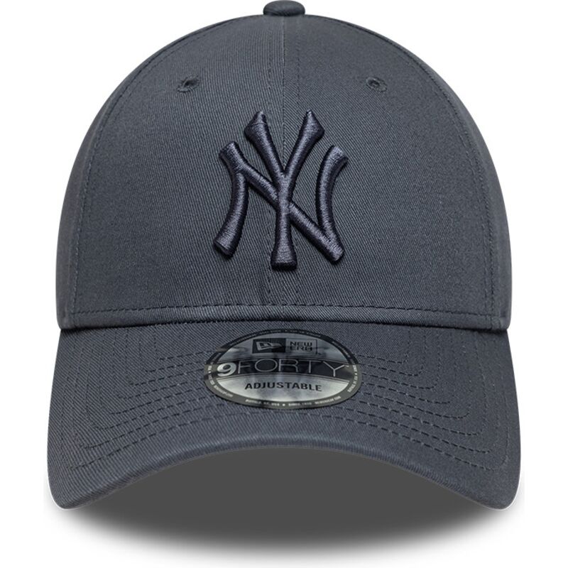 mutzen-gebogen-grau-verstellbares-band-9forty-league-essential-der-new-york-yankees-mlb-von-new-era mutzen-gebogen-grau-verstellbares-band-9forty-league-essential-der-new-york-yankees-mlb-von-new-era