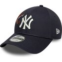 mutzen-gebogen-marineblau-verstellbares-band-9forty-outdoor-icon-der-new-york-yankees-mlb-von-new-era