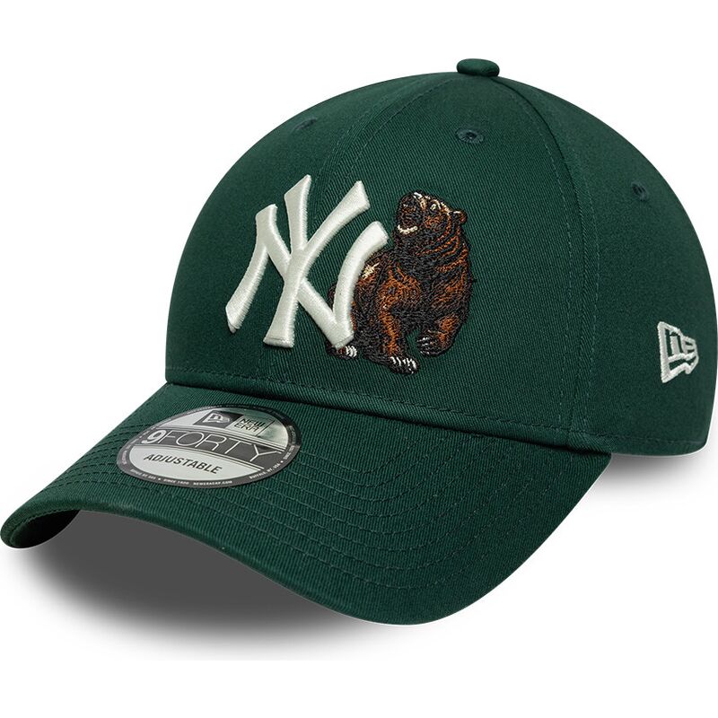 mutzen-gebogen-grun-verstellbares-band-9forty-outdoor-icon-der-new-york-yankees-mlb-von-new-era