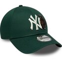 mutzen-gebogen-grun-verstellbares-band-9forty-outdoor-icon-der-new-york-yankees-mlb-von-new-era