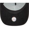 mutzen-gebogen-schwarz-snapback-e-frame-faux-suede-der-new-york-yankees-mlb-von-new-era