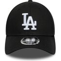 mutzen-gebogen-schwarz-snapback-9forty-m-crown-der-los-angeles-dodgers-mlb-von-new-era