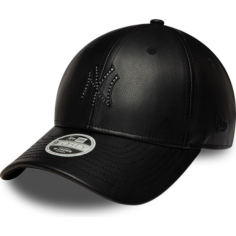 mutzen-gebogen-schwarz-snapback-9forty-m-crown-pu-diamante-der-new-york-yankees-mlb-von-new-era mutzen-gebogen-schwarz-snapback-9forty-m-crown-pu-diamante-der-new-york-yankees-mlb-von-new-era