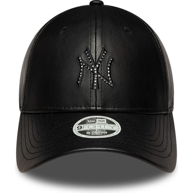 mutzen-gebogen-schwarz-snapback-9forty-m-crown-pu-diamante-der-new-york-yankees-mlb-von-new-era mutzen-gebogen-schwarz-snapback-9forty-m-crown-pu-diamante-der-new-york-yankees-mlb-von-new-era
