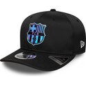 mutzen-gebogen-schwarz-snapback-multicolor-9seventy-stretch-snap-tpu-der-fc-barcelona-laliga-von-new-era