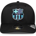 mutzen-gebogen-schwarz-snapback-multicolor-9seventy-stretch-snap-tpu-der-fc-barcelona-laliga-von-new-era