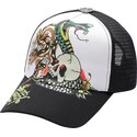 mutzen-gebogen-schwarz-snapback-snake-and-skull-von-ed-hardy
