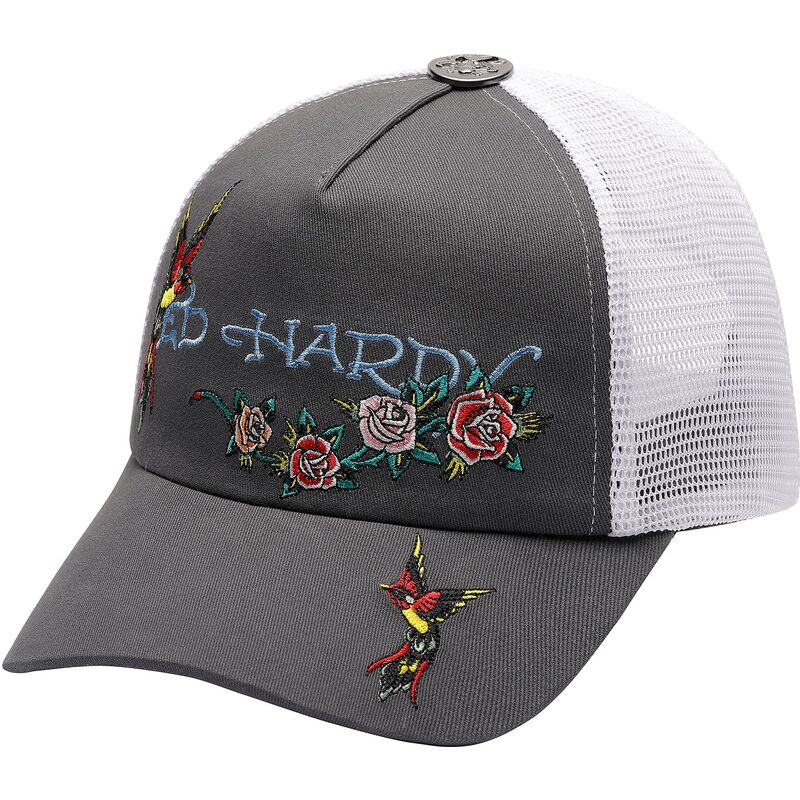 mutzen-gebogen-grau-snapback-floral-swallow-von-ed-hardy