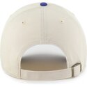 mutzen-gebogen-beige-verstellbares-band-clean-up-base-runner-two-tone-der-los-angeles-dodgers-mlb-von-47-brand