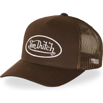Mützen gebogen braun verstellbares band LOFB51 von Von Dutch