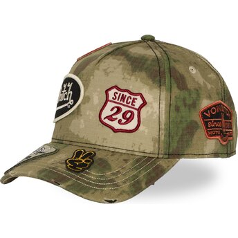 Mützen gebogen tarnung snapback KAMO04 von Von Dutch