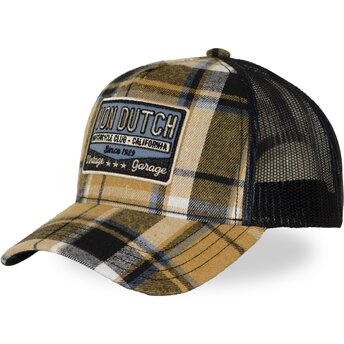 Mützen gebogen gelb snapback CAR11 von Von Dutch