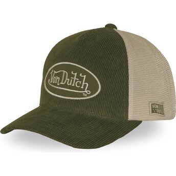 Mützen gebogen grün verstellbares band LOF B47 von Von Dutch