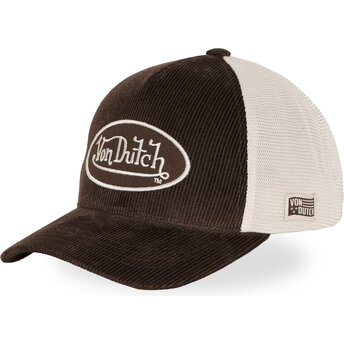 Mützen gebogen braun verstellbares band LOF B49 von Von Dutch