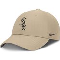 mutzen-gebogen-beige-verstellbares-band-club-structured-uv-poly-ripstop-der-chicago-white-sox-mlb-von-nike