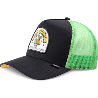 Mützen gebogen schwarz snapback HFT DNC Slowstarter von Djinns