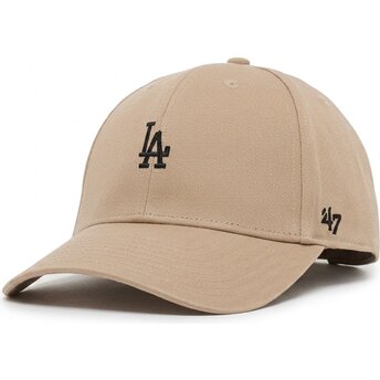 Mützen gebogen beige verstellbares band MVP Base Runner Legend der Los Angeles Dodgers MLB von 47 Brand