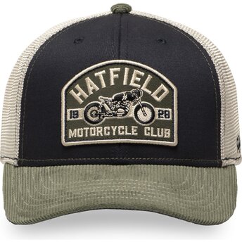 Mützen gebogen mehrfarbig snapback SEMI MOT von Hatfield