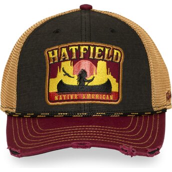 Mützen gebogen mehrfarbig snapback PCS IND von Hatfield