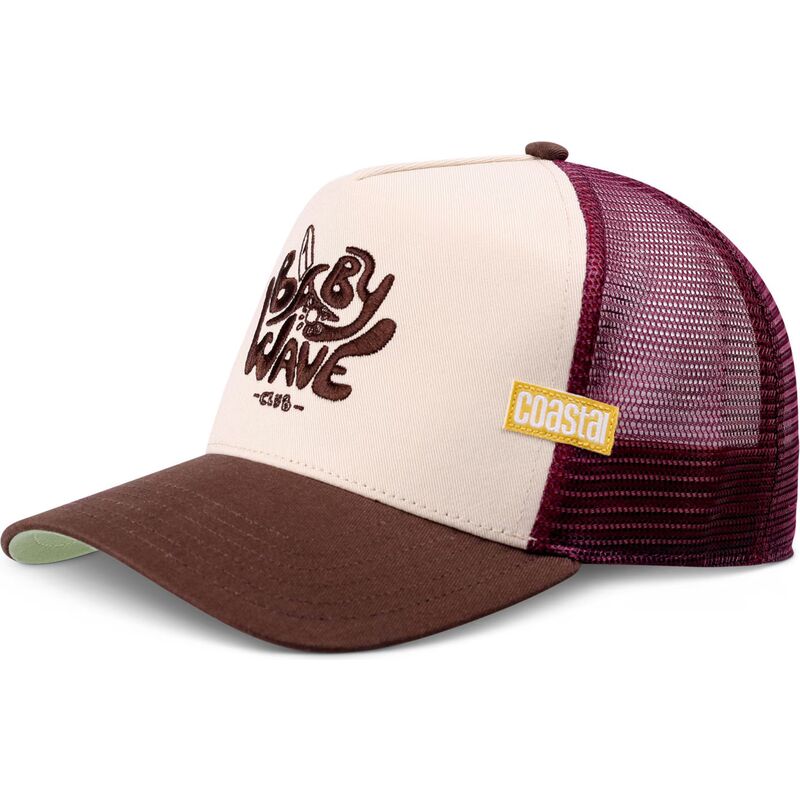 mutzen-gebogen-braun-snapback-hft-baby-wave-von-coastal mutzen-gebogen-braun-snapback-hft-baby-wave-von-coastal