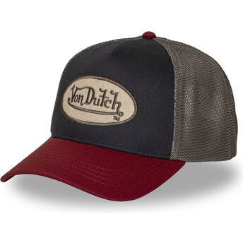 Mützen gebogen marineblau snapback TERRY21 von Von Dutch