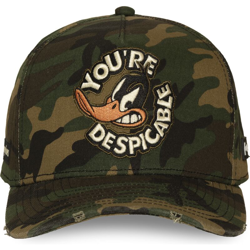 mutzen-gebogen-tarnung-snapback-loo14-des-duffy-duck-looney-tunes-von-capslab