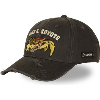 Mützen gebogen schwarz snapback LOO14 COY Kojote Looney Tunes von Capslab