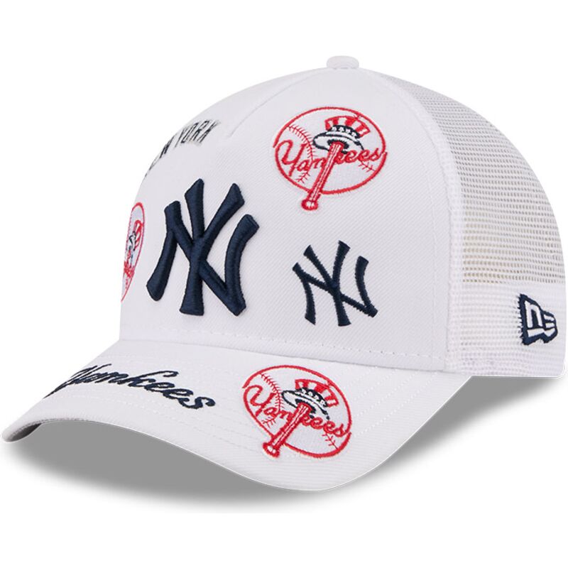 mutzen-gebogen-weiss-snapback-9forty-m-crown-a-frame-all-over-der-new-york-yankees-mlb-von-new-era mutzen-gebogen-weiss-snapback-9forty-m-crown-a-frame-all-over-der-new-york-yankees-mlb-von-new-era