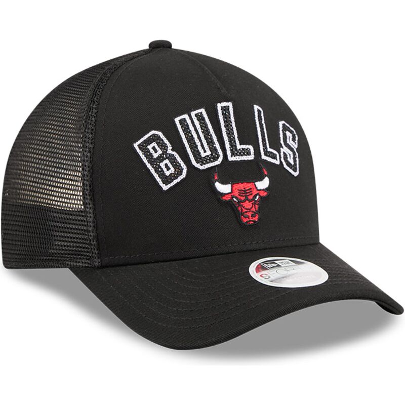 mutzen-gebogen-schwarz-snapback-9forty-m-crown-a-frame-pomp-der-chicago-bulls-nba-von-new-era mutzen-gebogen-schwarz-snapback-9forty-m-crown-a-frame-pomp-der-chicago-bulls-nba-von-new-era