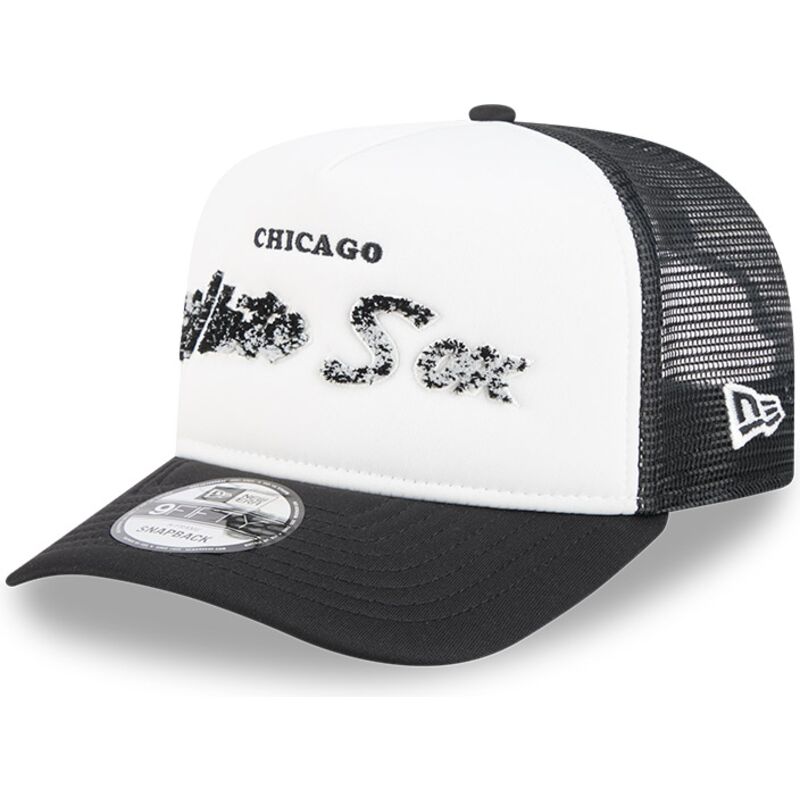 mutzen-gebogen-schwarz-snapback-9fifty-a-frame-na-lifestyle-f1-der-chicago-white-sox-mlb-von-new-era