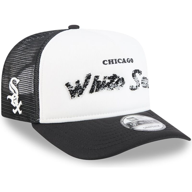 mutzen-gebogen-schwarz-snapback-9fifty-a-frame-na-lifestyle-f1-der-chicago-white-sox-mlb-von-new-era
