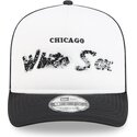mutzen-gebogen-schwarz-snapback-9fifty-a-frame-na-lifestyle-f1-der-chicago-white-sox-mlb-von-new-era