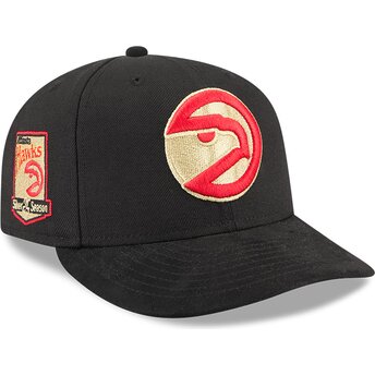 Mützen gebogen schwarz snapback 9FIFTY NA Lifestyle F1 der Atlanta Hawks NBA von New Era