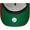 mutzen-gebogen-beige-snapback-e-frame-wordmark-suede-der-new-york-yankees-mlb-von-new-era