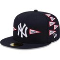 mutzen-flach-marineblau-angepasst-59fifty-spike-lee-flags-der-new-york-yankees-mlb-von-new-era